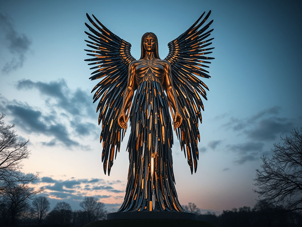 The Knife Angel & New&nbsp;Beginnings