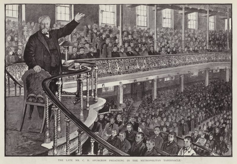 C. H. Spurgeon Preaches His Last Sermon at the Metropolitan&nbsp;Tabernacle
