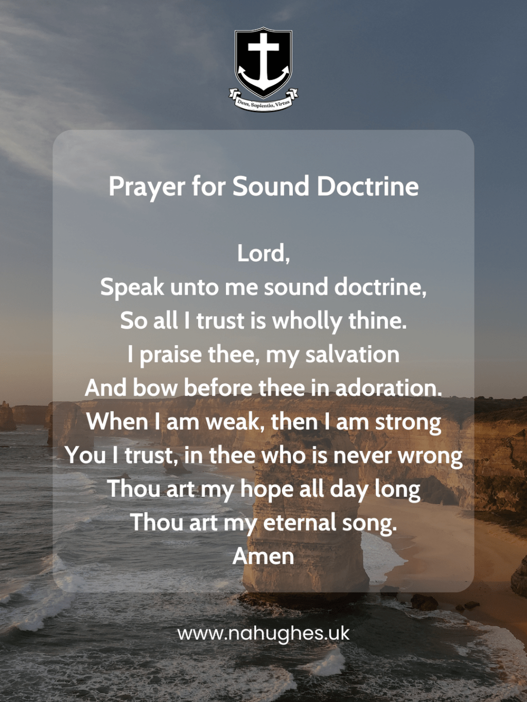 Prayer for Sound&nbsp;Doctrine